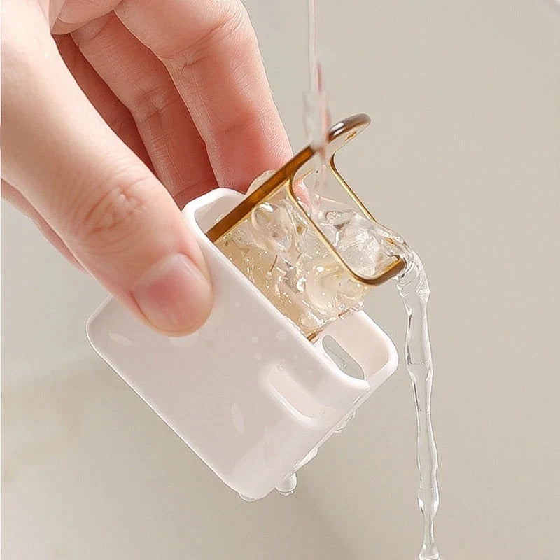 Self Adhesive Dust-proof Toothbrush Holder (4Pcs)