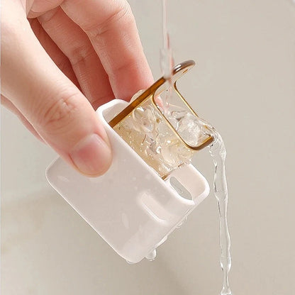 Self Adhesive Dust-proof Toothbrush Holder (4Pcs)