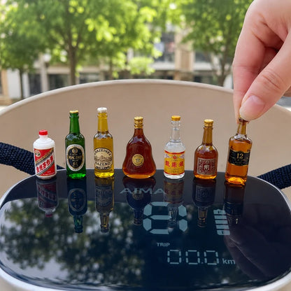 Mini Bottle Dashboard Ornaments ( RANDOM DESIGN )