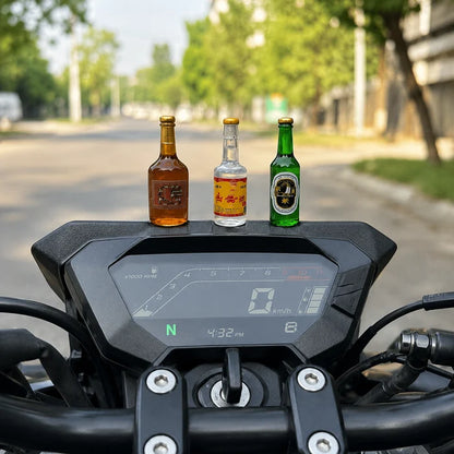 Mini Bottle Dashboard Ornaments ( RANDOM DESIGN )