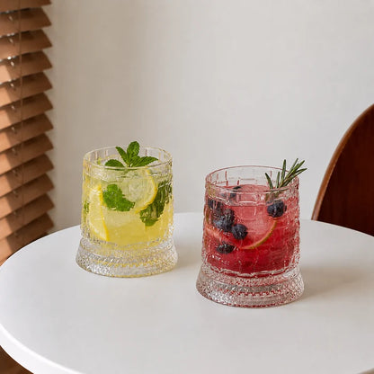Mesmerizing Rotating Base Glasses