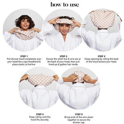 Everyday Use Shower Hair Cap