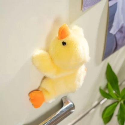 Cute Duck Plush Hair Clip
