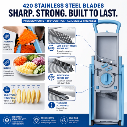 Smart 9-in-1 Vegetable Slicer™