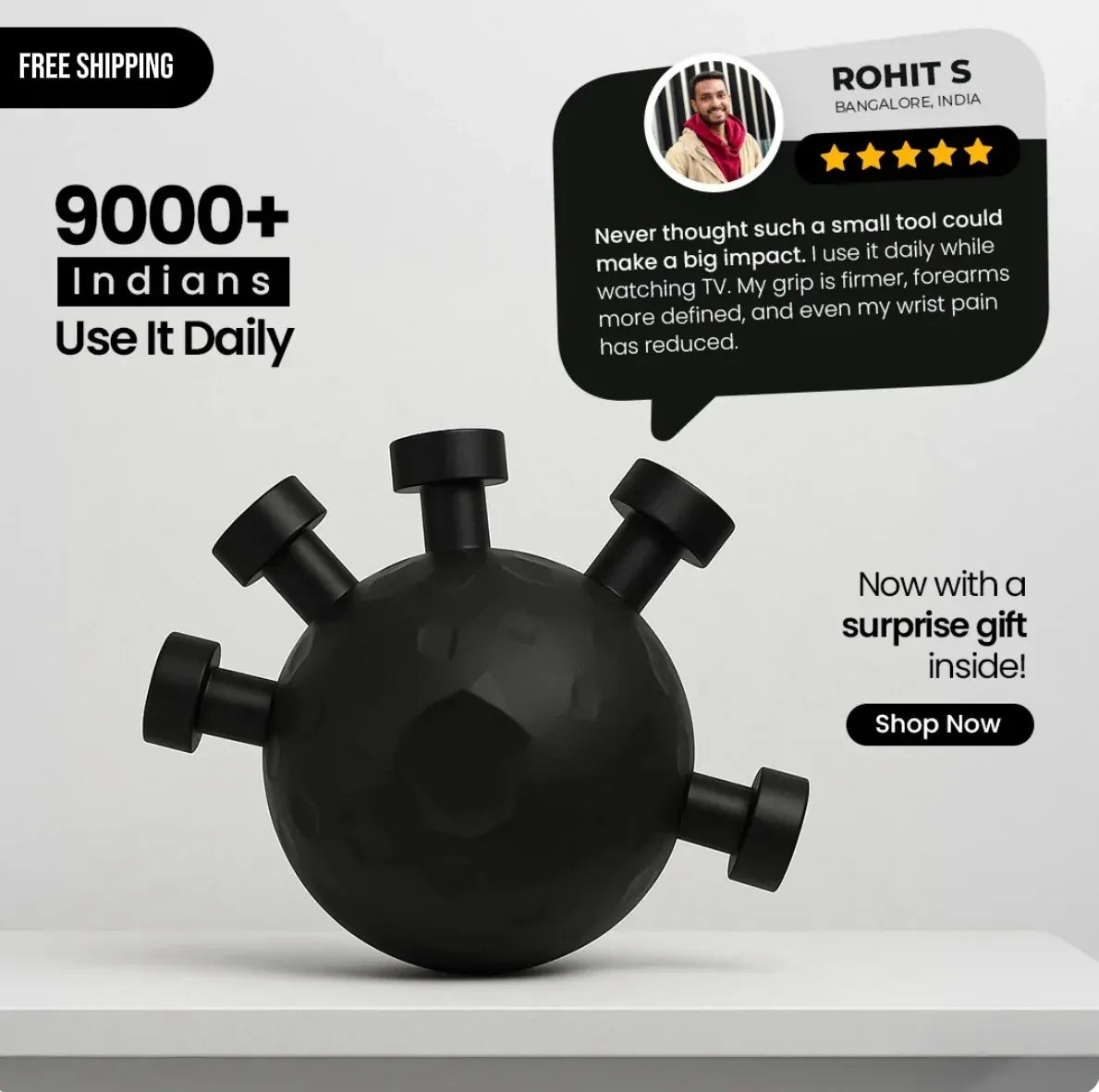 Finger Hand Strengthener Grip