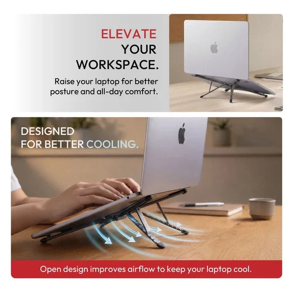 Echoness™ 3 in 1 Aluminium maglock stand