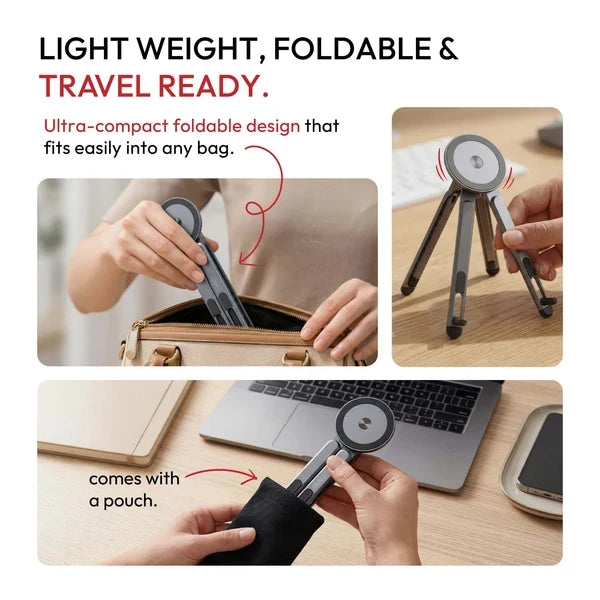 Echoness™ 3 in 1 Aluminium maglock stand