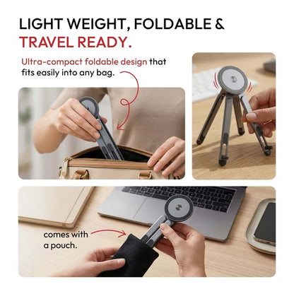 Echoness™ 3 in 1 Aluminium maglock stand